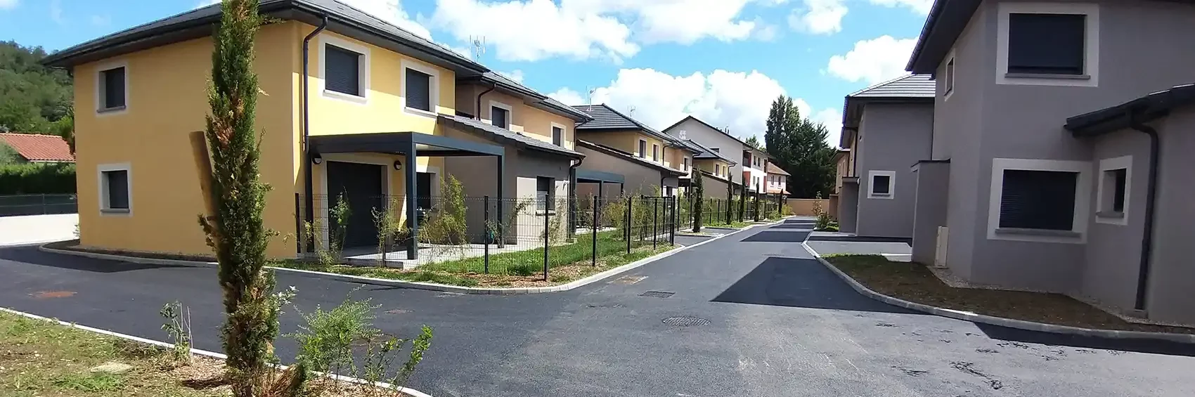 13 villas et deux ensembles de 6 logements en 18 mois !